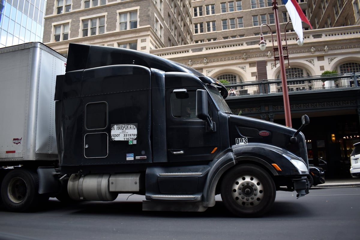 Wana Express fleet of modern trucks